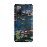 Water Lilies - Claude Monet Samsung Case, Galaxy S20 Fe / Matte, Phone Case Impressionistic Painting Water Lilies