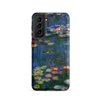 Water Lilies - Claude Monet Samsung Case, Galaxy S21 / Matte, Smartphone Case Monet-style Water Lily Painting