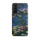 Water Lilies - Claude Monet Samsung Case, Galaxy S21 Plus / Matte, Smartphone Case Water Lilies Painting Claude Monet