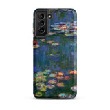 Water Lilies - Claude Monet Samsung Case, Galaxy S21 Plus / Matte, Smartphone Case Water Lilies Painting Claude Monet