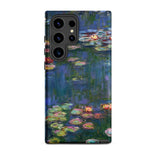 Water Lilies - Claude Monet Samsung Case, Galaxy S24 Ultra / Matte, Smartphone Case Claude Monet’s Water Lilies Painting