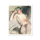 Bacchant - Magnus Enckell Nude Art Print Posters Prints & Visual Artwork