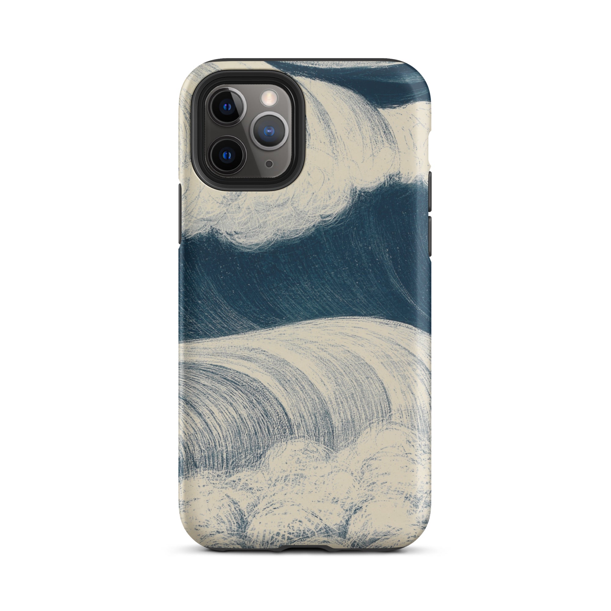 The Wave C. R. W. Nevinson Iphone Case, 11 Pro / Matte, Wave Patterned Phone Case