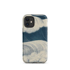 The Wave C. R. W. Nevinson Iphone Case, 12 Mini / Matte, Wave Patterned Phone Case