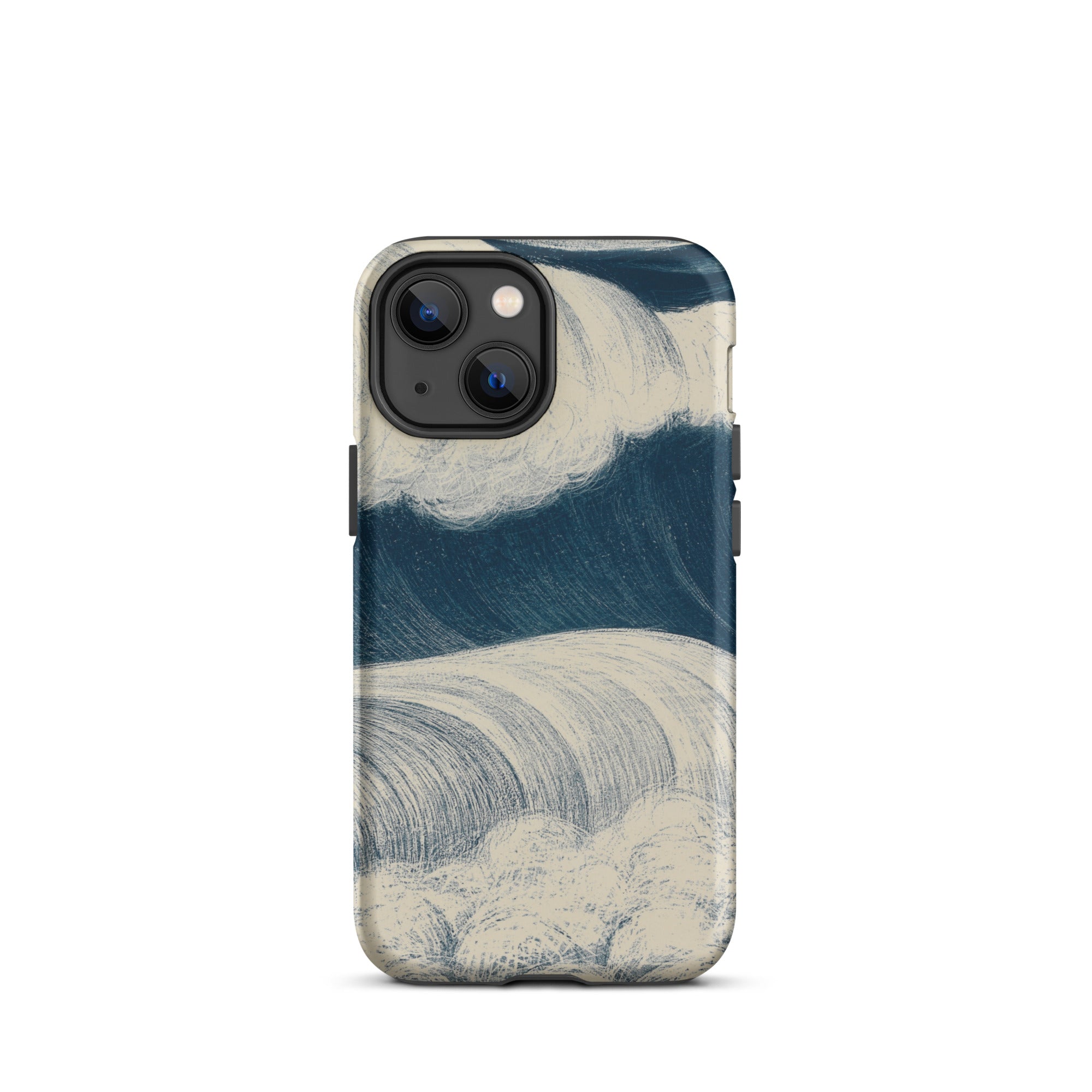 The Wave C. R. W. Nevinson Iphone Case, 13 Mini / Matte, Wave Patterned Phone Case