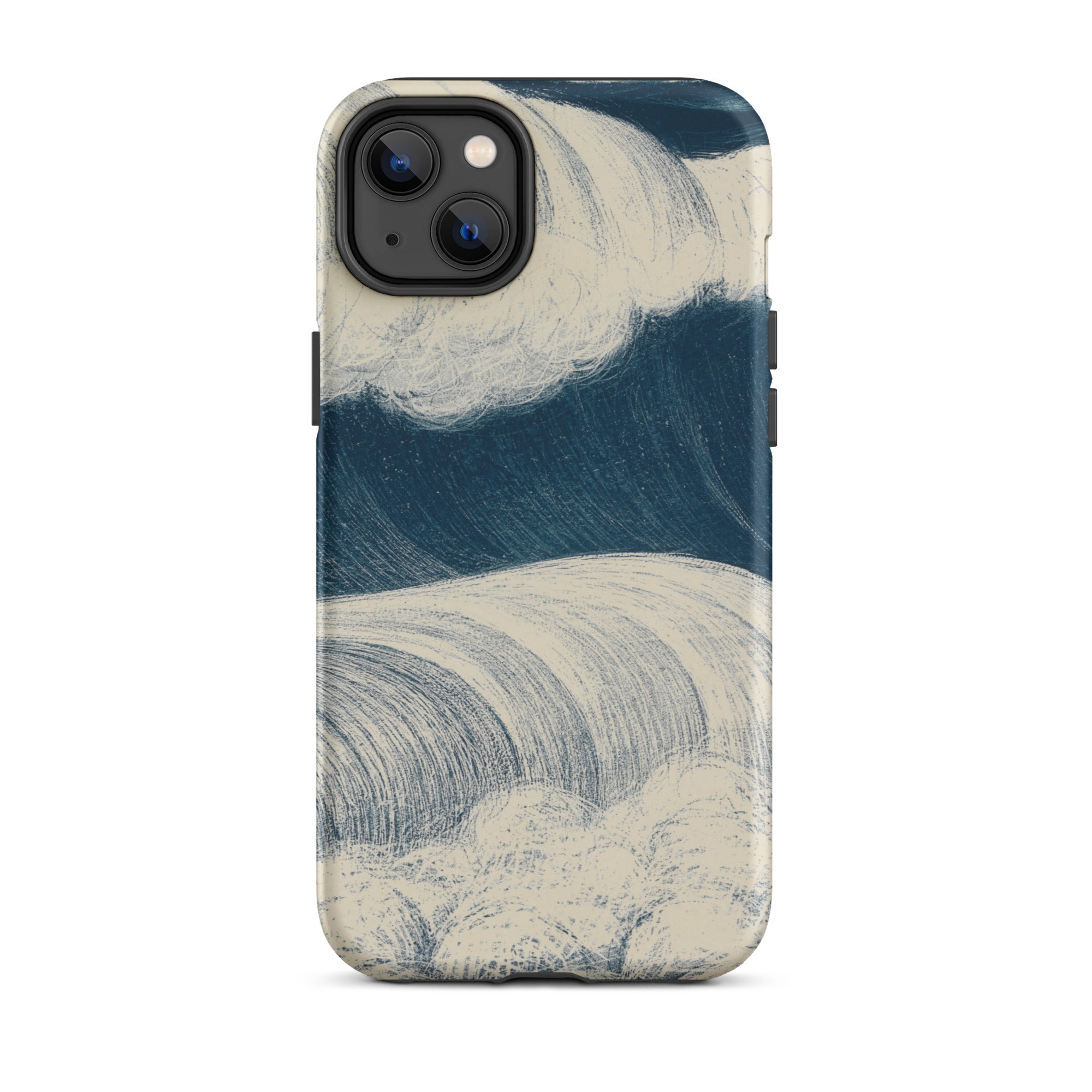 The Wave C. R. W. Nevinson Iphone Case, 14 Plus / Matte, Phone Case Wave Art