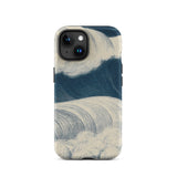 The Wave - C. R. W. Nevinson Iphone Case, 15 / Matte, Phone Case Wave Design