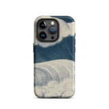 The Wave - C. R. W. Nevinson Iphone Case, 15 Pro / Matte, Wave-patterned Iphone Case