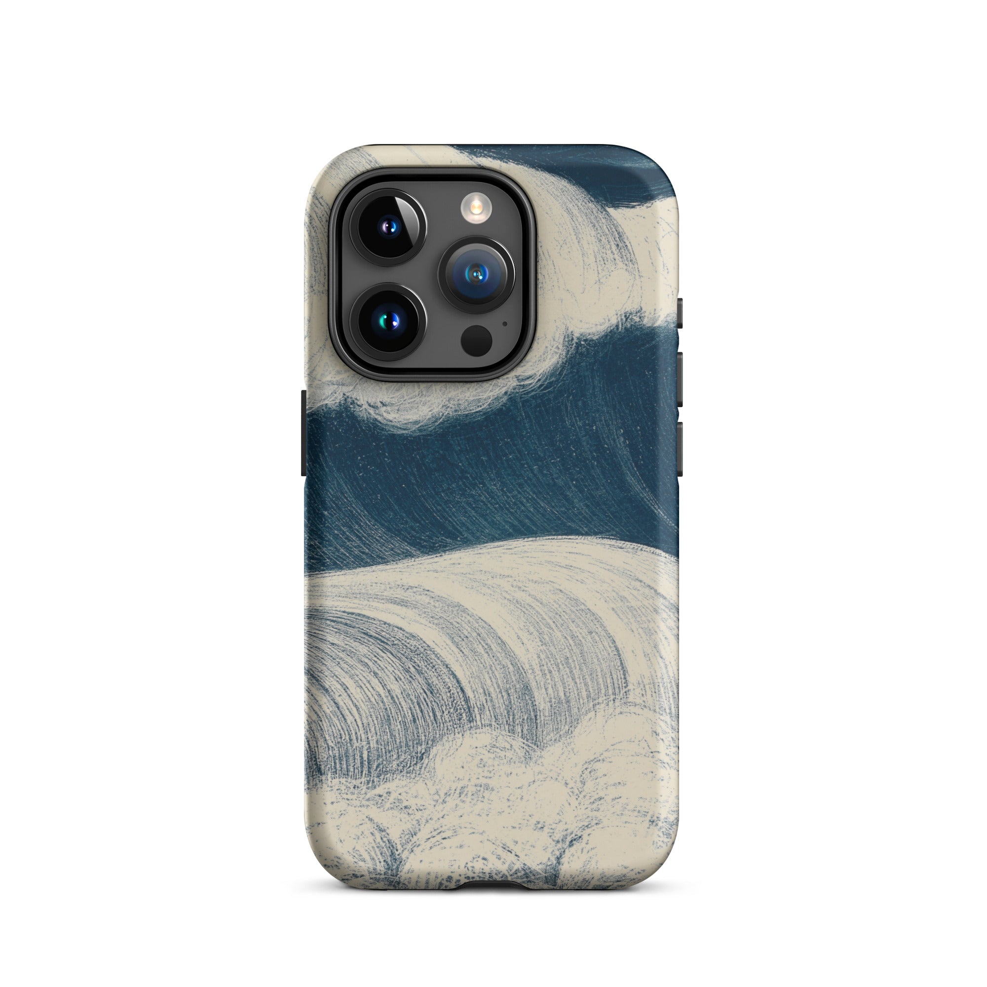 The Wave C. R. W. Nevinson Iphone Case, 15 Pro / Matte, Wave Patterned Iphone Case