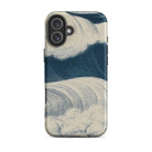The Wave C. R. W. Nevinson Iphone Case, 16 Plus / Matte, Phone Case Wave Design
