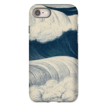 The Wave - C. R. W. Nevinson Iphone Case, 8 / Matte, Phone Case Wave Art