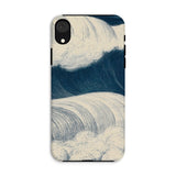 The Wave - C. R. W. Nevinson Iphone Case, Xr / Matte, Wave-patterned Phone Case