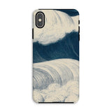 The Wave - C. R. W. Nevinson Iphone Case, Xs Max / Matte, Phone Case Wave Design