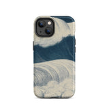 The Wave - C. R. W. Nevinson Phone Case Iphone 14 / Matte Wave-patterned Phone Case Nevinson Iphone Case, Sea, he Scores,