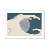 Waves and Moon - Kamisaka Sekka Art Print, Framed Wave Art