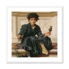 Weaving the Wreath - Frederic Leighton Art Print Posters Prints & Visual Artwork