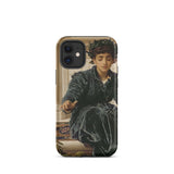 Weaving the Wreath - Frederic Leighton Iphone Case, 12 Mini / Matte, Phone Case Painting Woman