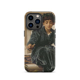 Weaving the Wreath - Frederic Leighton Iphone Case, 13 Pro / Matte, Phone Case Painting Woman