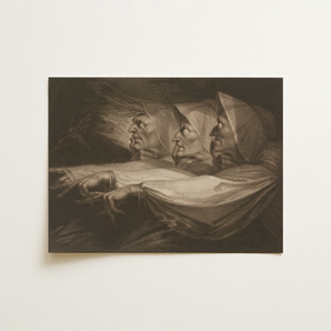 The Weird Sisters - Henry Fuseli Art Print / Canvas, 16x12’’ / 41x31cm / Unframed / no Border, Posters Prints & Visual Artwork, Toby Leon