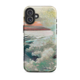 West Point Prouts Neck - Winslow Homer Phone Case Iphone 16 Plus / Matte Phone Case Painted Ocean Scene Turquoise White Waves Winslow Homer