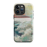 West Point Prouts Neck - Winslow Homer Phone Case Iphone 15 Pro Max / Gloss Phone Case Painted Seascape Teal White Clouds Distant Winslow