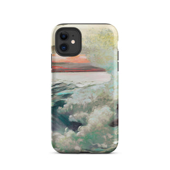 West Point Prouts Neck - Winslow Homer Phone Case Iphone 11 / Matte Phone Case Painted Seascape Turquoise Gray Waves Soft Winslow Homer