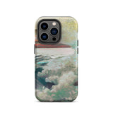 West Point Prouts Neck - Winslow Homer Phone Case Iphone 14 Pro / Matte Rugged Multi-colored Phone Case Painted Ocean Sky Scene Winslow