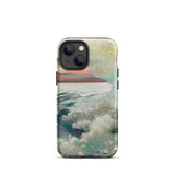 West Point Prouts Neck - Winslow Homer Phone Case Iphone 13 Mini / Matte Rugged Phone Case Painted Ocean Scene Waves Shades Winslow Homer