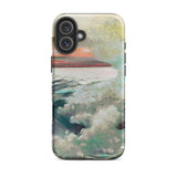 West Point Prouts Neck - Winslow Homer Phone Case Iphone 16 Plus / Matte Painted Ocean Scene Turquoise White Waves Fixed, Maine, North