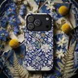 Wey - William Morris Fabric Pattern Iphone Case, Mobile Phone Cases, Toby Leon
