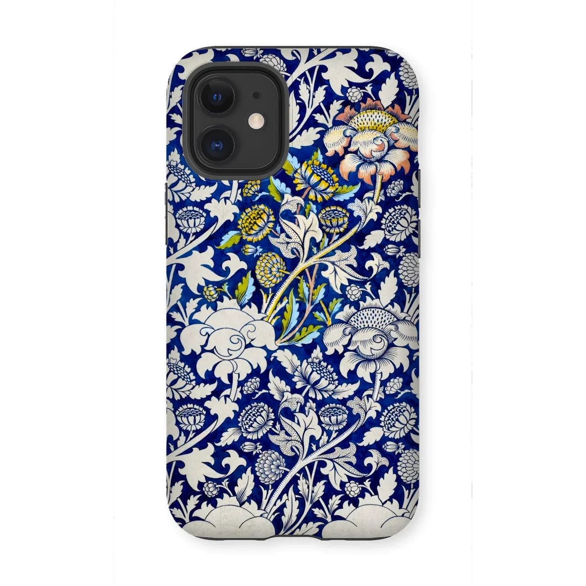 Wey - William Morris Fabric Pattern Iphone Case - 12 Mini / Matte