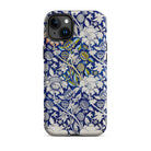 Wey William Morris Fabric Pattern Iphone Case, Floral Patterned Phone Case