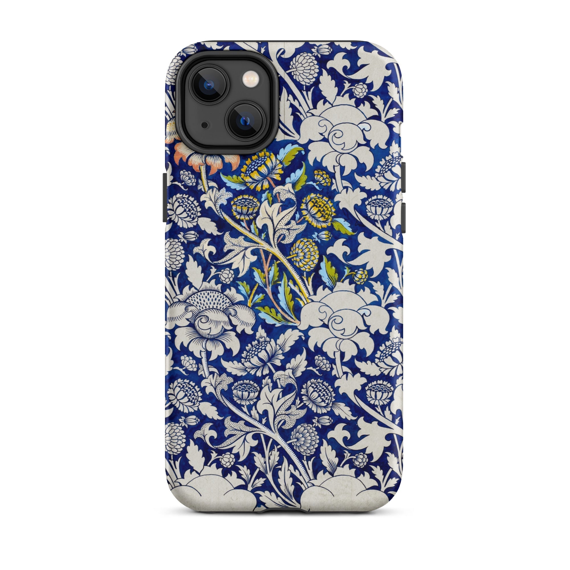 Wey William Morris Fabric Pattern Iphone Case, Floral Patterned Phone Case