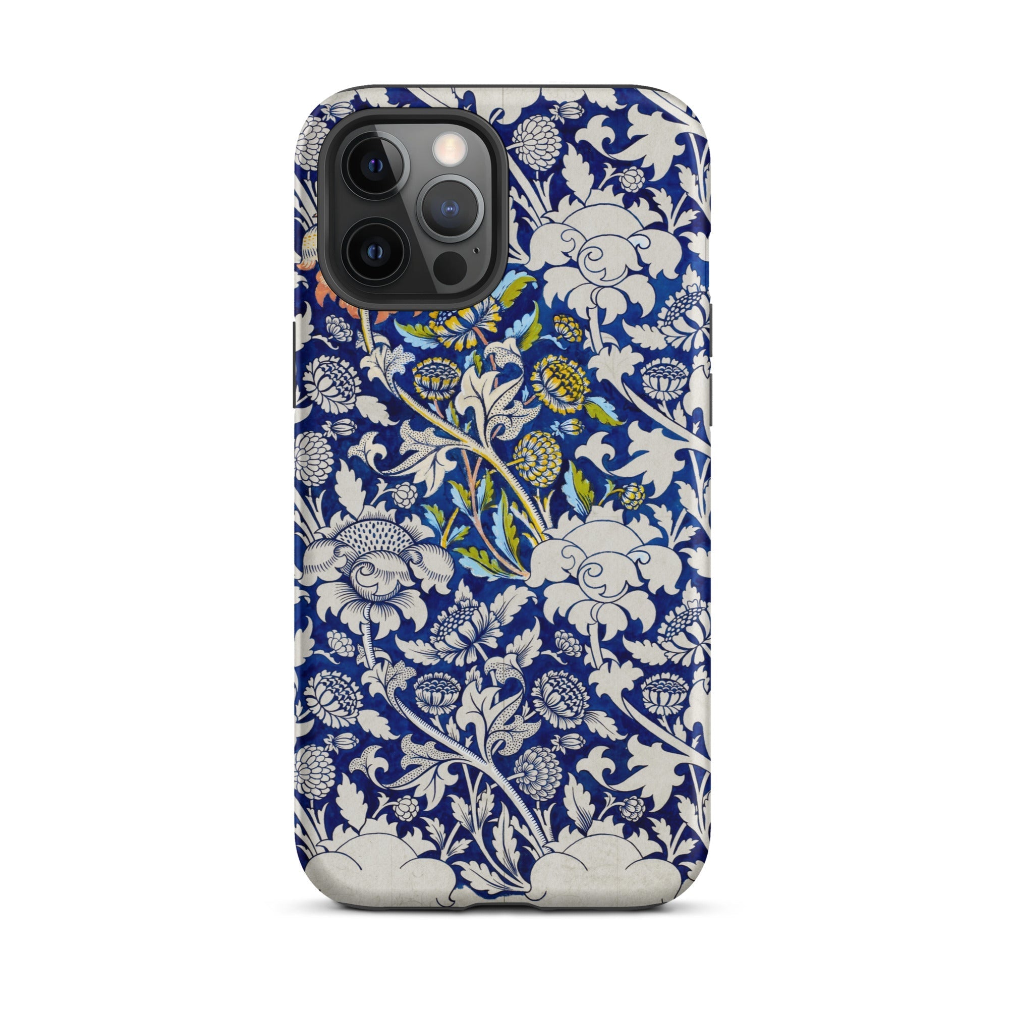 Wey William Morris Fabric Pattern Iphone Case, Floral Patterned Phone Case