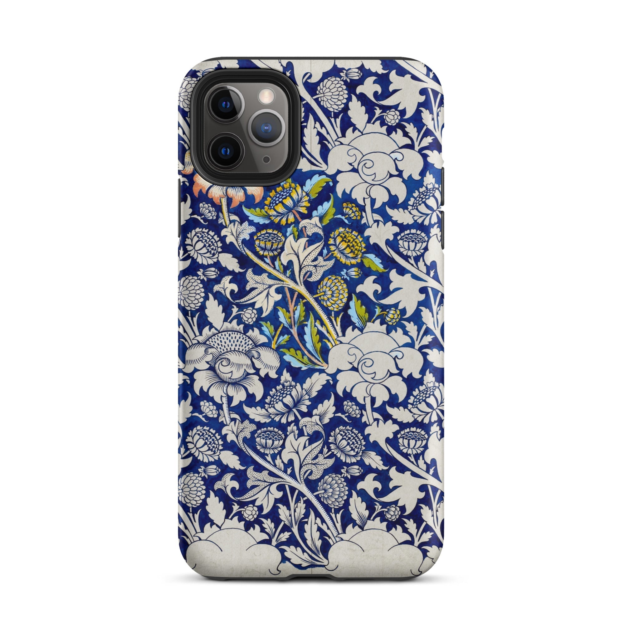 Wey William Morris Fabric Pattern Iphone Case, Floral Patterned Phone Case