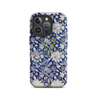 Wey William Morris Fabric Pattern Iphone Case, Floral Patterned Phone Case