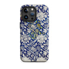 Wey William Morris Fabric Pattern Iphone Case, Floral Patterned Phone Case