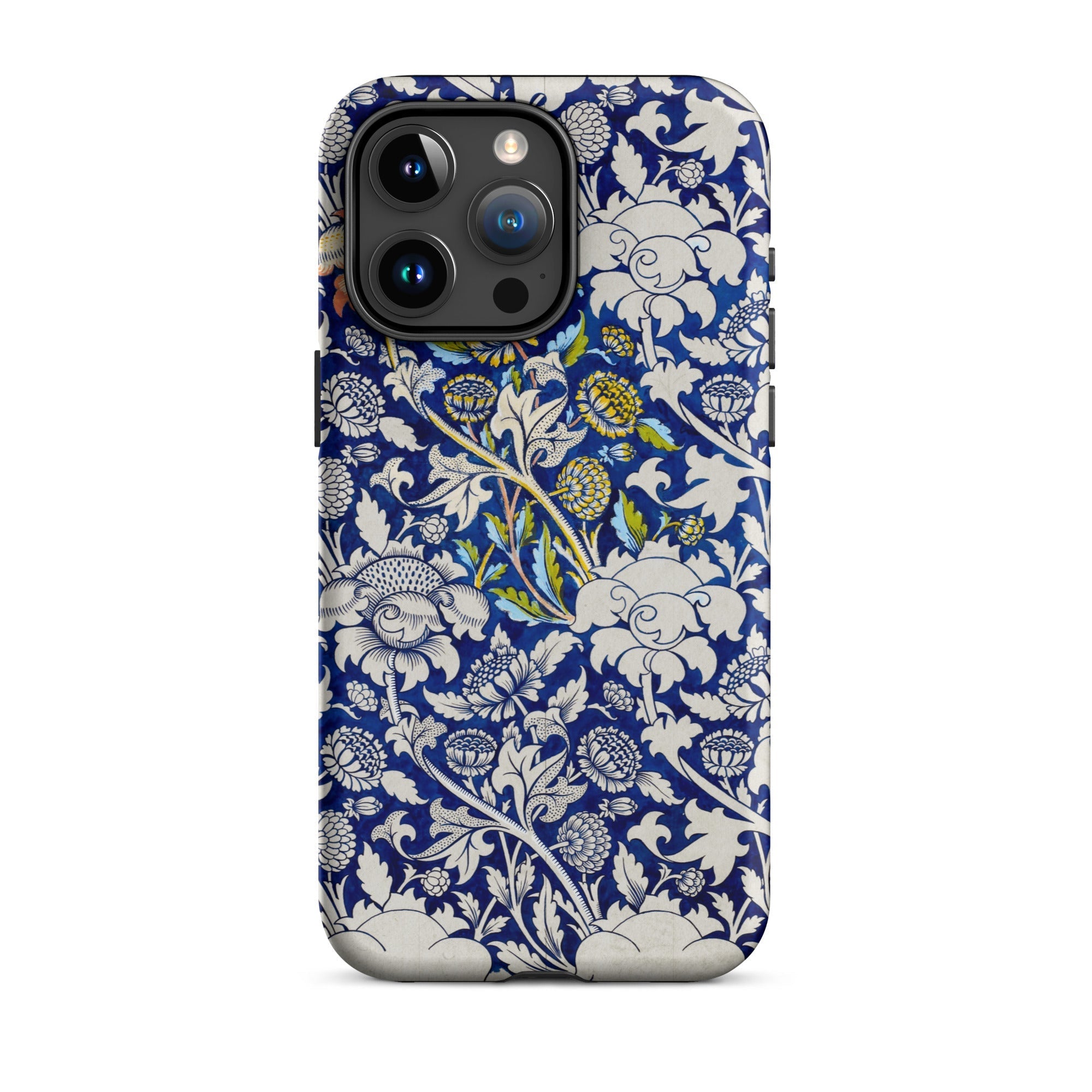 Wey William Morris Fabric Pattern Iphone Case, Floral Patterned Phone Case