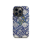 Wey William Morris Fabric Pattern Iphone Case, Floral Patterned Phone Case