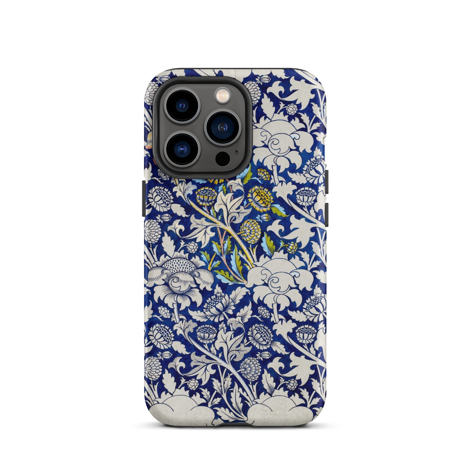 Wey William Morris Fabric Pattern Iphone Case, Floral Patterned Phone Case
