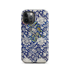 Wey William Morris Fabric Pattern Iphone Case, Floral Patterned Phone Case