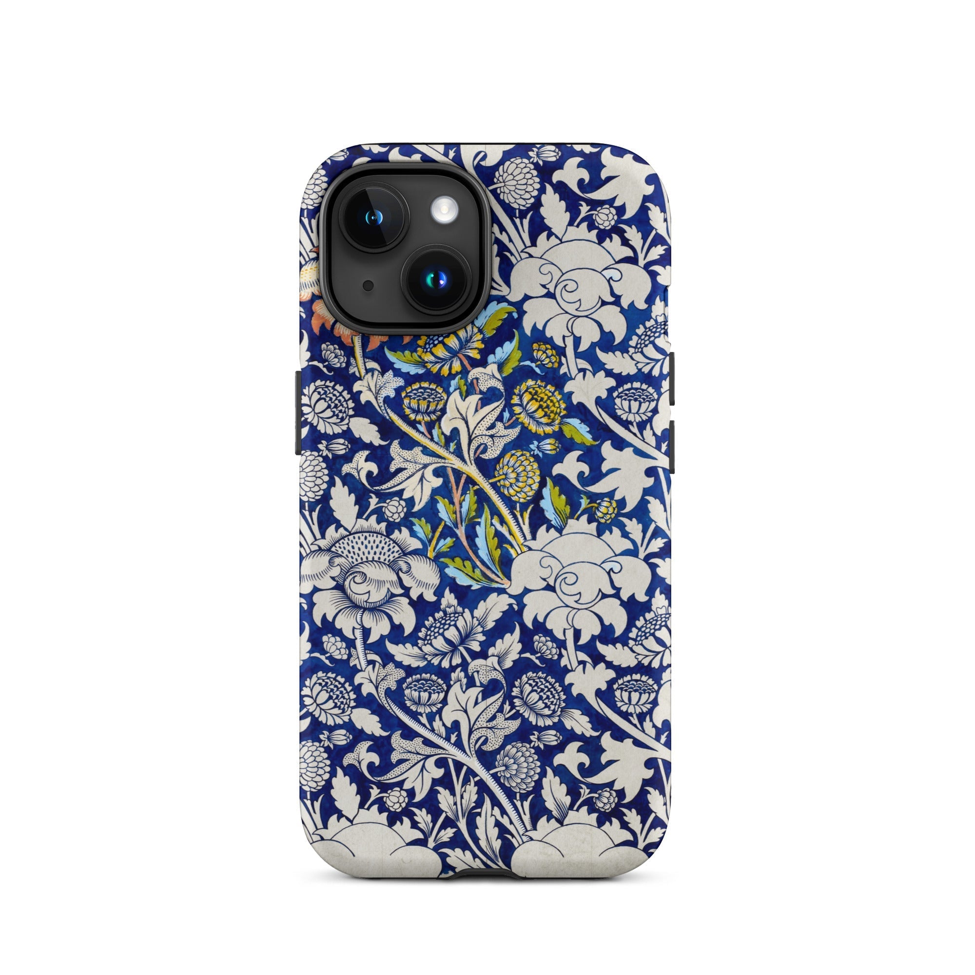 Wey William Morris Fabric Pattern Iphone Case, Floral Patterned Phone Case