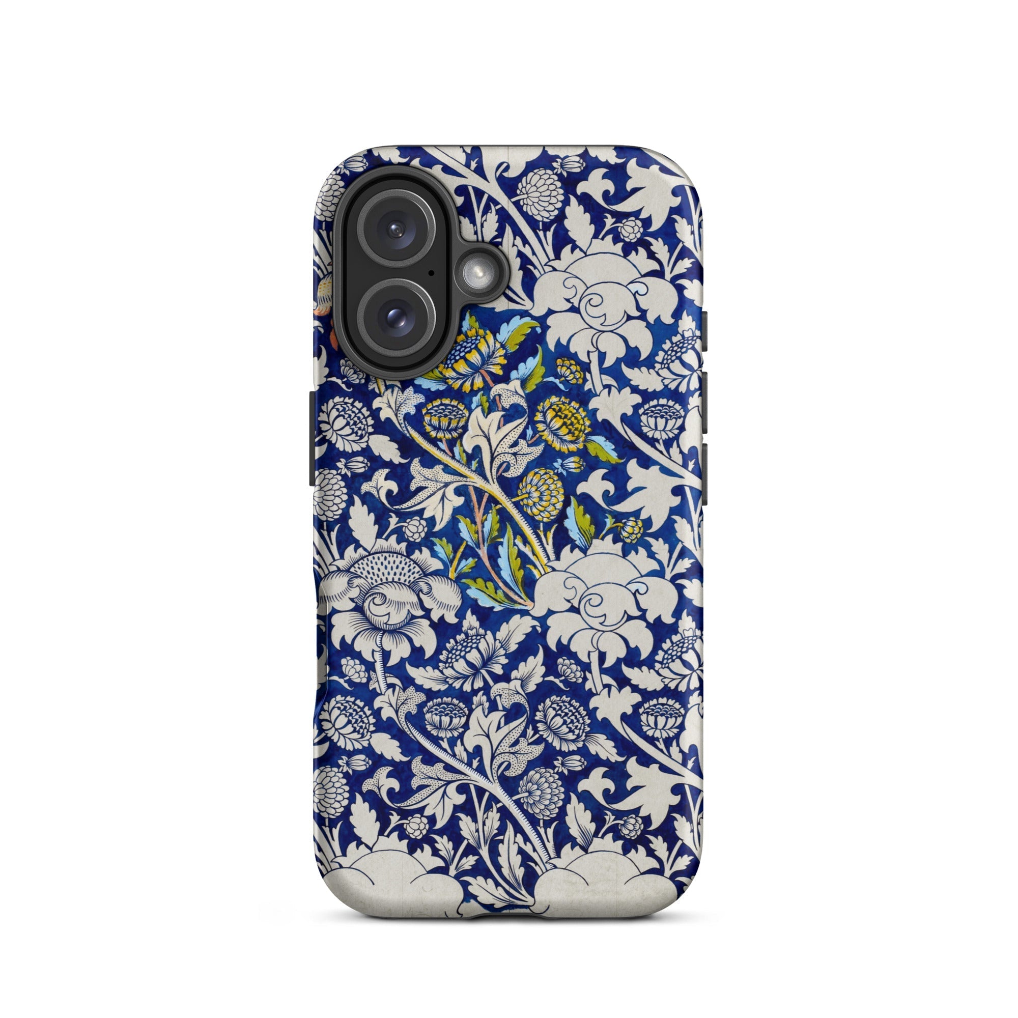 Wey William Morris Fabric Pattern Iphone Case, Floral Patterned Phone Case