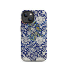 Wey William Morris Fabric Pattern Iphone Case, Floral Patterned Phone Case
