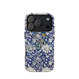 Wey - William Morris Fabric Pattern Phone Case Iphone 17 Pro / Matte Blue Floral Iphone 12 Pro Max Case William Morris’ Legendary Floral,