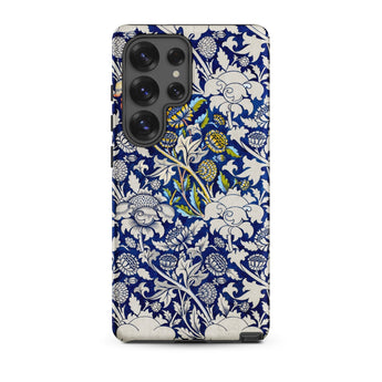 Wey - William Morris Fabric Pattern Phone Case, Samsung Galaxy S25 Ultra / Matte, Mobile Cases, Toby Leon
