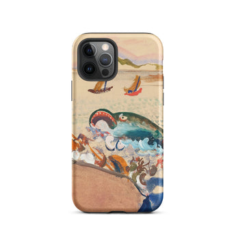 Der Wal - Oskar Laske Iphone Hülle, 12 Pro / Matt, Handyhüllen, Toby Leon