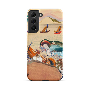 The Whale - Oskar Laske Phone Case, Samsung Galaxy S22 Plus / Matte, Mobile Cases, Toby Leon