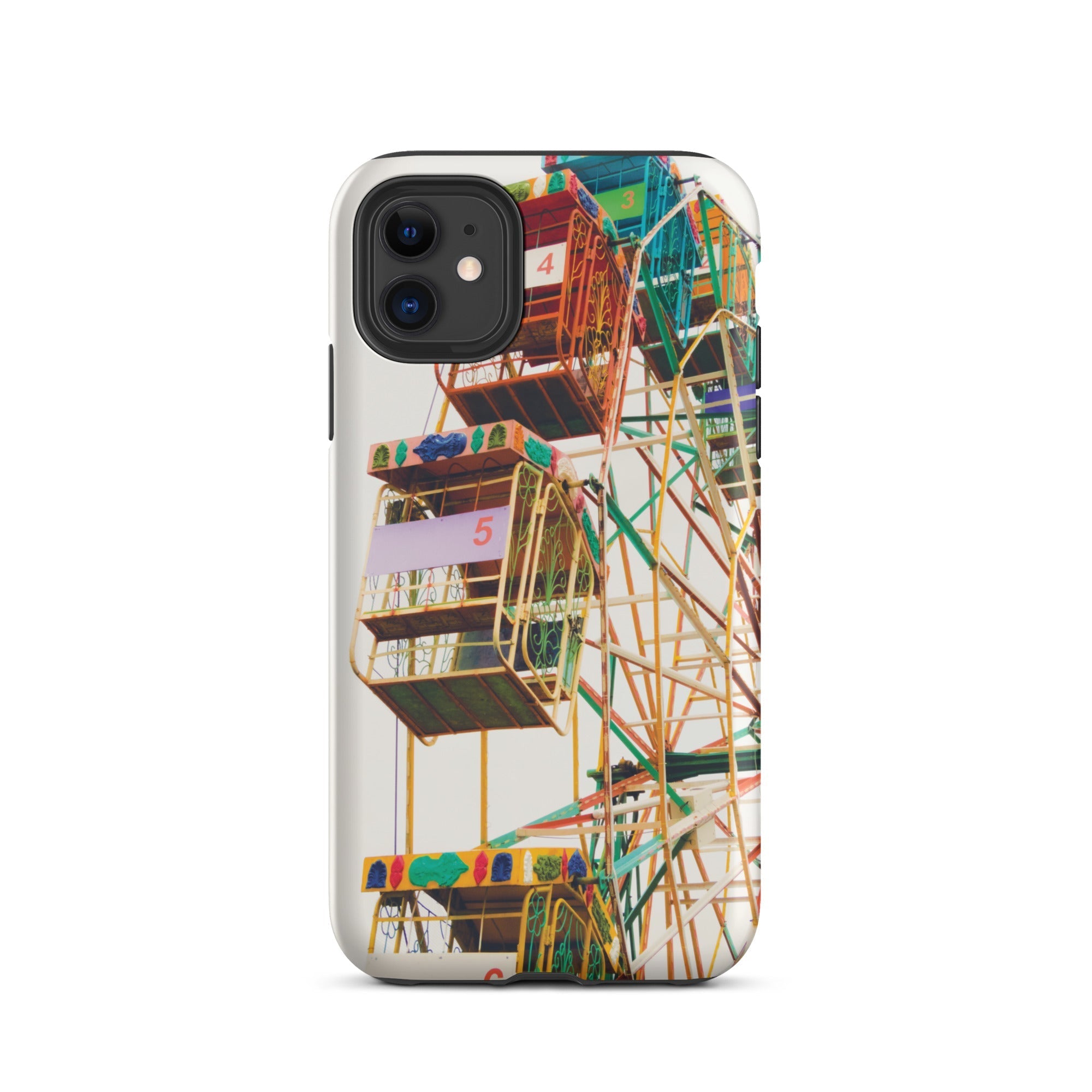 Wheel of Fortune Amusement Park Ferris Iphone Case, 11 / Matte, Ferris Wheel Phone Case