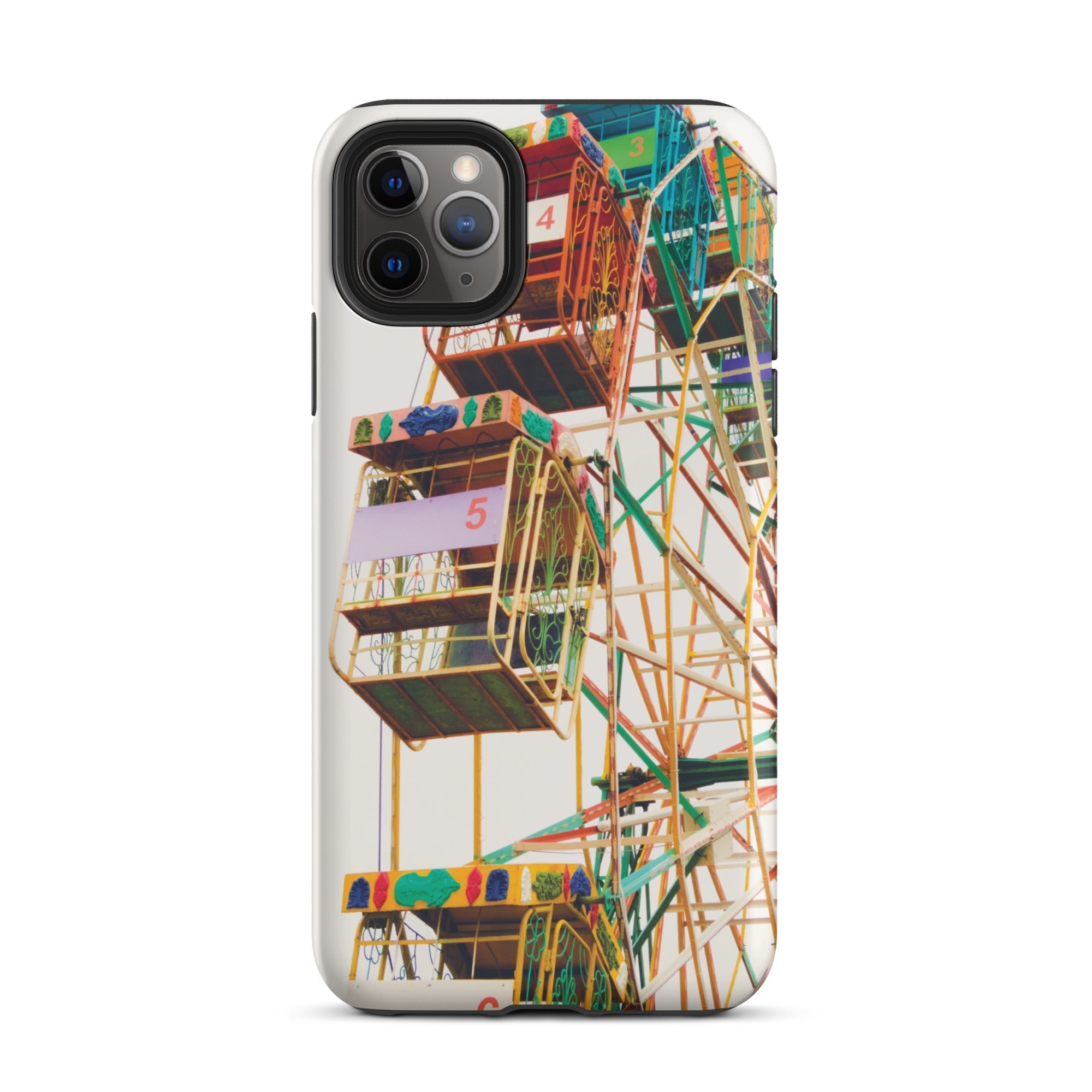 Wheel of Fortune Amusement Park Ferris Iphone Case, 11 Pro Max / Matte, Ferris Wheel Phone Case